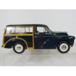 1:12 Scale , Highly detailed Die Cast model of a 1963 Morris 1000 Traveller. Bonnet is loose and not