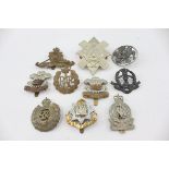 10x Military Cap Badges