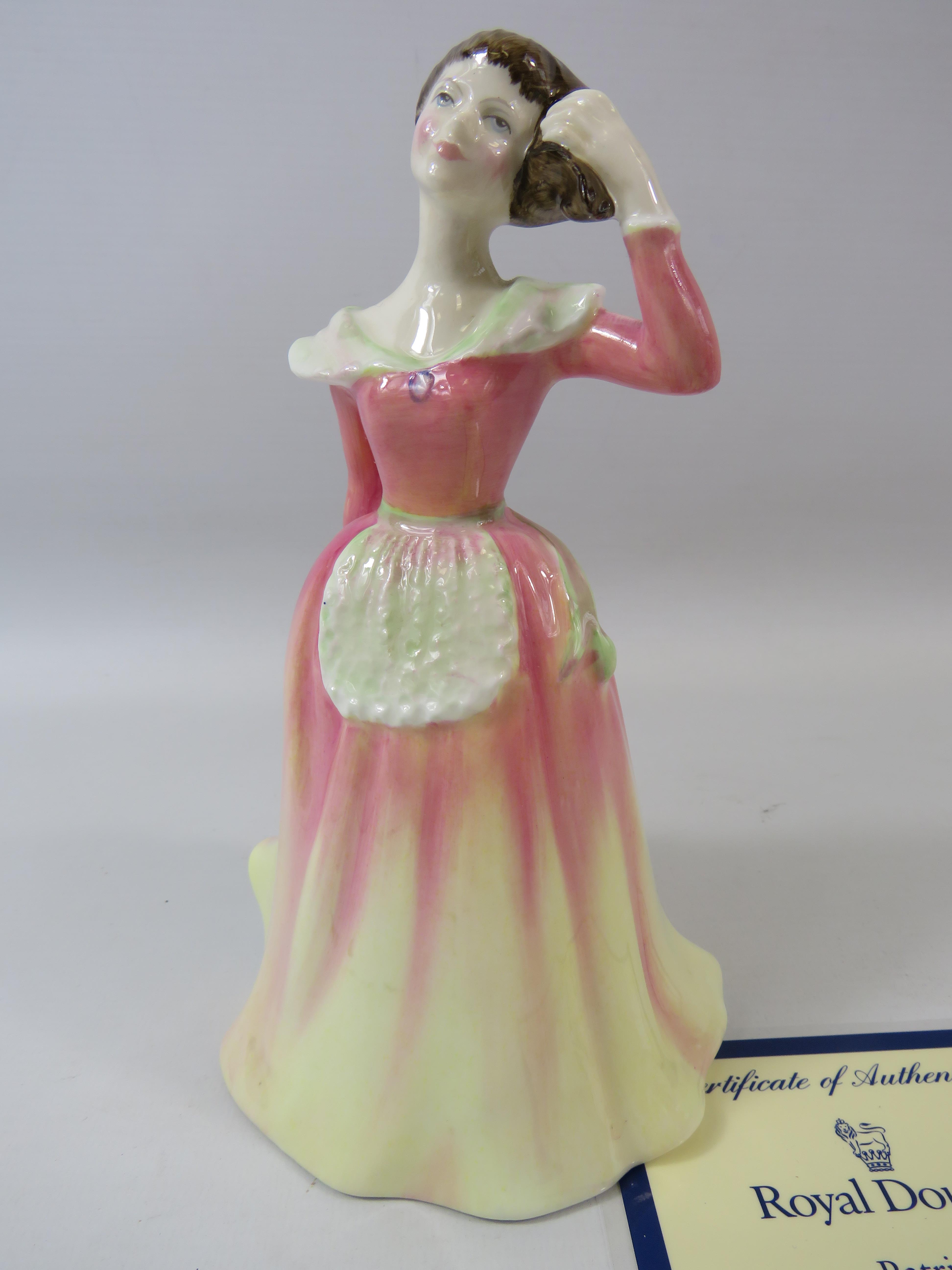 Royal Doulton Patrica 50th anniversary figurine HN3907. - Image 2 of 5