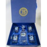 Bradford Exchange Heros of the sky decanter set in box.