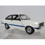 Minichamps 1:18 Scale Limited edition (1-600) Die cast model of a 1975 Ford Escort Mk11 RS 1800 Orig