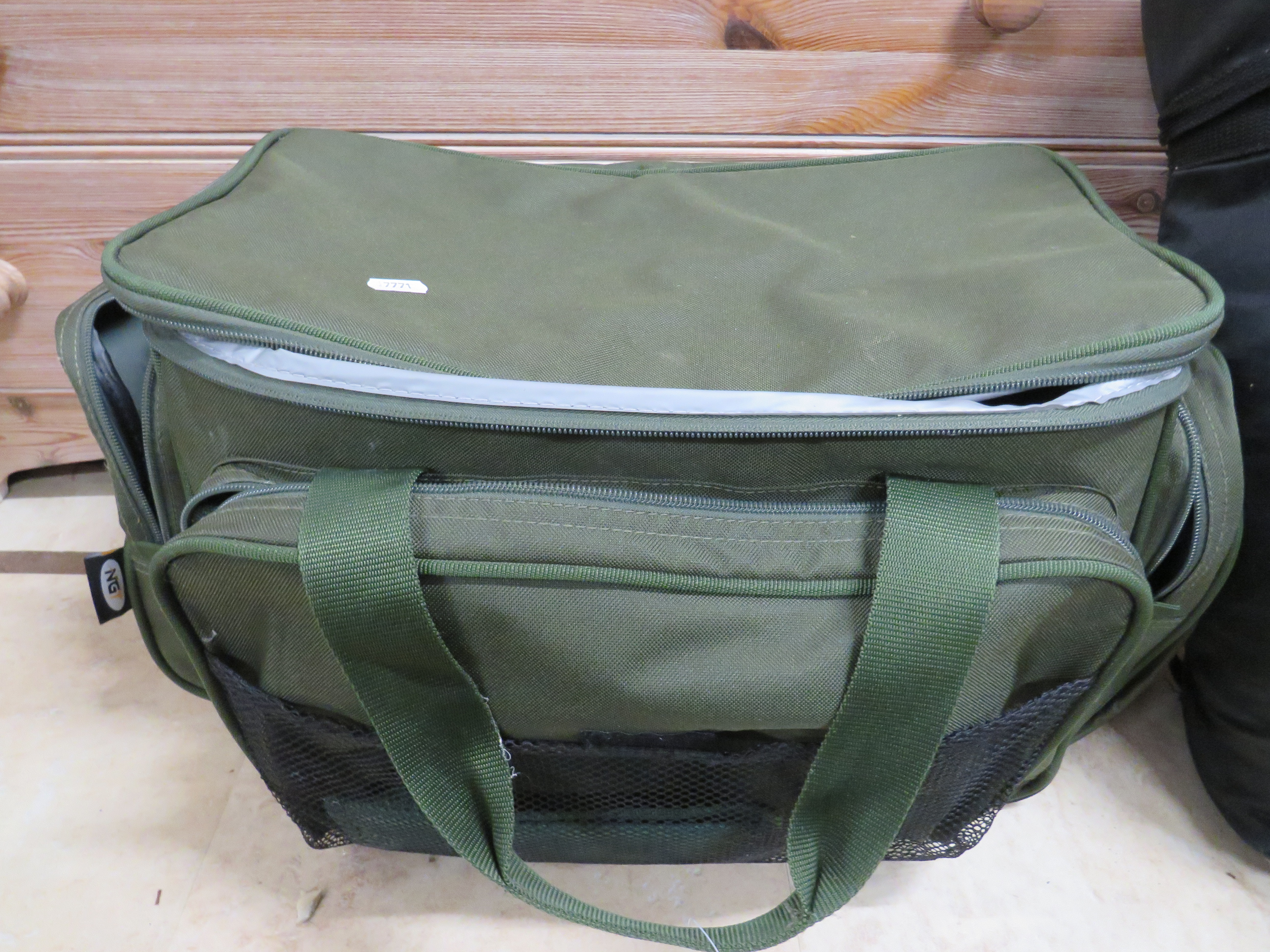 Cammo Fishing Bivi, General fishing carrier plus sleeping bag. See photos.  - Image 3 of 4