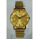 Lovely gold tone Caravelle watch with Gold tone expanding strap. Excellent condtion in working order