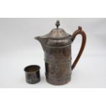 Lovely old solid Silver Georgian Coffee pot .Hallmarks for London 1799