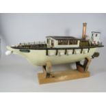 Hand built model of a Lakeland Steamer in working condition. Detailed exterior and interior. Powered