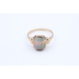 9ct Gold Vintage Opal Statement Ring