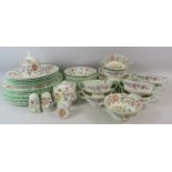 Minton Haddon hall dinner ware over 45 pieces.