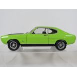 Minichamps 1:18 Scale Limited edition (1-576) Die cast model of a 1970 Ford Capri RS2600. Original