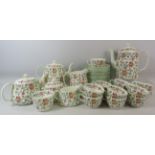 Minton Haddon hall Coffee / Teaset over 40 pieces.