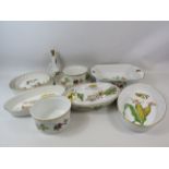 Large selection of Royal Worcester Evesham Dinnerware.