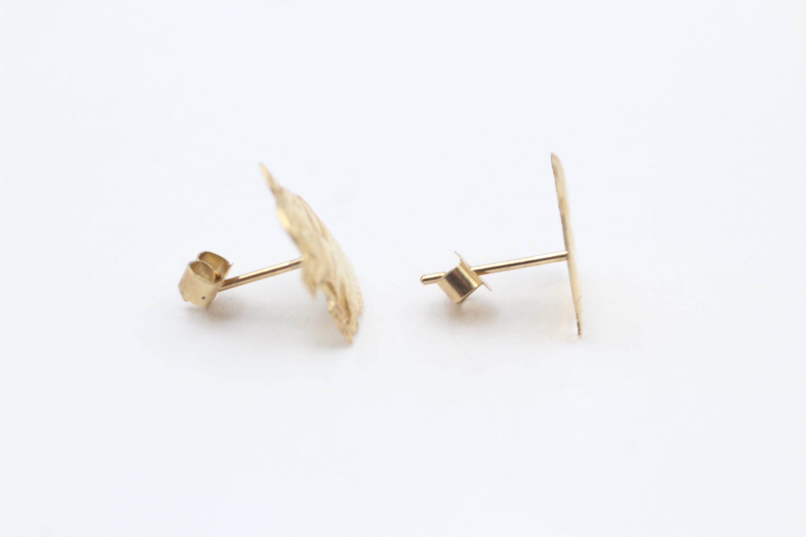 9ct Gold Pig Stud Earrings - Image 2 of 4