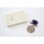 Boxed ER.II Police Long Service Medal Named Sergt Eric Thompson (Cumbria) 696564