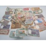 Collection of Mixed World Banknotes inc. Egypt, Japan, Malaysia