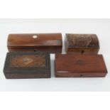 Selection of Vintage/Antique Wooden boxes 637209