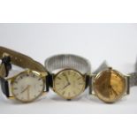 Men's WRISTWATCHES Assorted Vintage Hand-wind Working Inc Talis x 3 941974