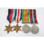 WW2 Mounted Medal Group Inc France & Germany Star, Etc 637009