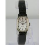 Ladies Omega Geneve mechanincal watch with Stainless steel back, original box, good running order.