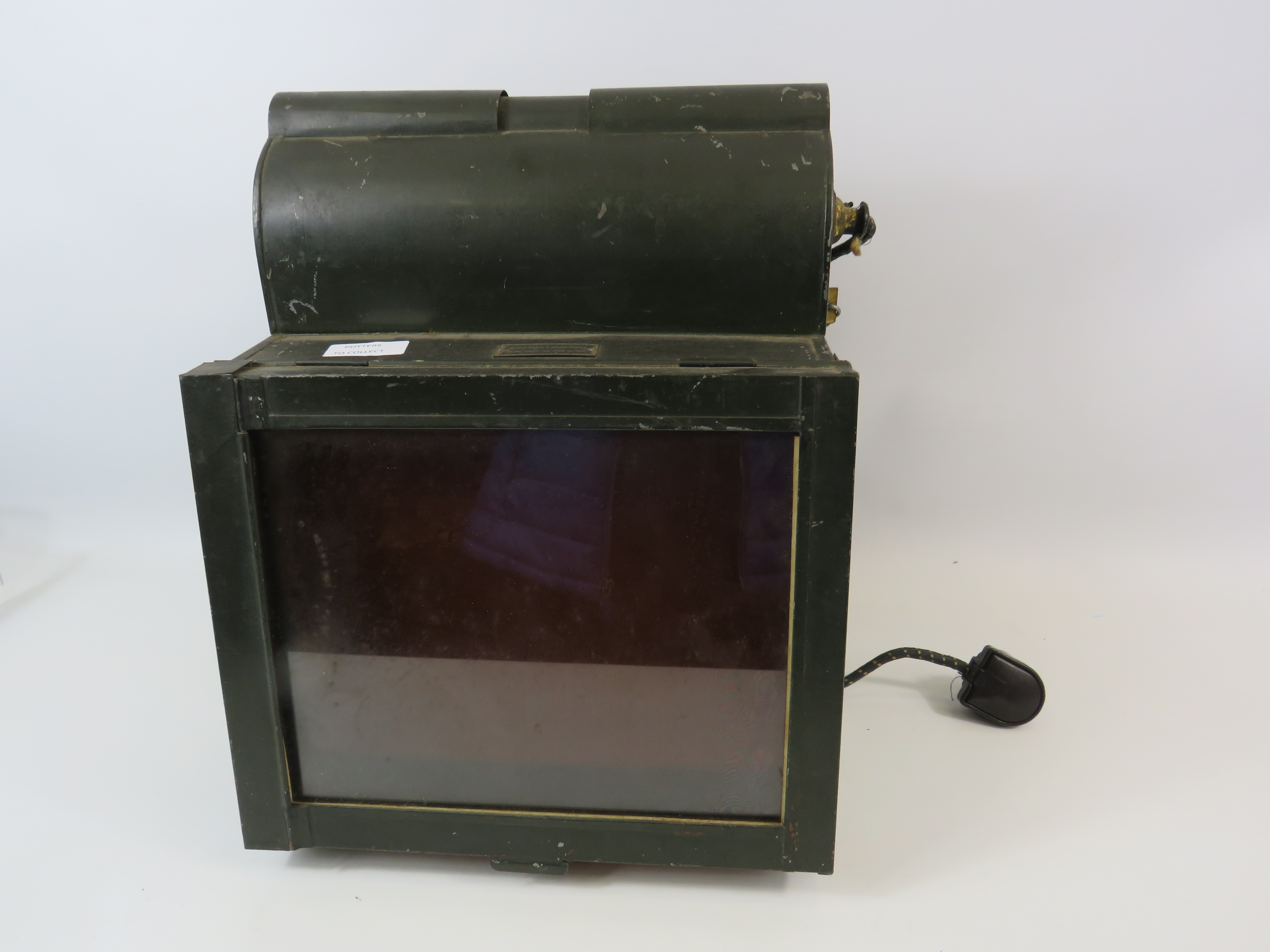 Ilford limited antique photography dark room safe light lamp.