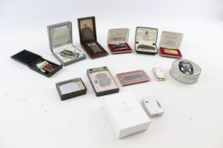 Boxed Vintage Assorted Lighters, Calibri, Banner, Silver Match, i11 Corona, Etc 609657