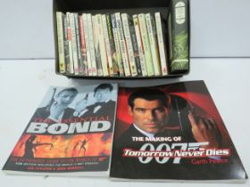 Selection of Ian Fleming James Bond books etc.