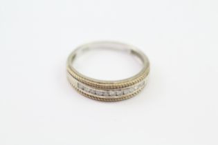 9ct Gold Diamond Half Eternity Ring (2.2g) 2011850