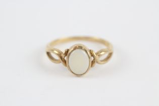 9ct Gold Vintage Opal Set Dress Ring (2g) 2030913