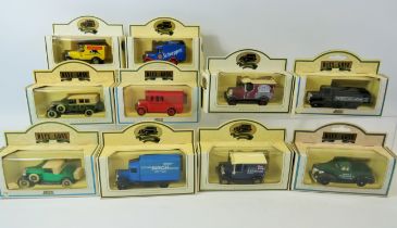 Ten, Lledo Days Gone By Die Cast model trucks. All boxed and unused. See photos.