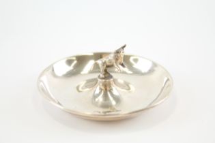 Vintage Stamped .900 Continental SILVER Trinket Dish (24g) 696859