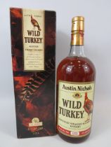 Collectors Bottle of Eight Years Old 101Proof Wild Turkey Whisky. Unopened with original box