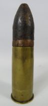 WW1 38mm Pom pom cannon shell.