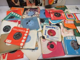 Large Privately owned record collection comprising approx 1960's Records. Geoff Beck, Beatles, Sha