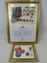 Westminster Spirit / memories of the 60s commemorative Beatles coin cover with 7 gold plated coins