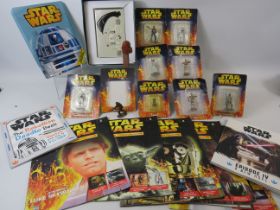 Selection of Star Wars models. De-Agostini models in hanging packs etc. see photos.