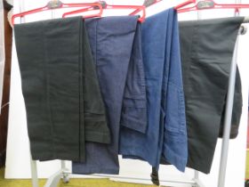 4 pairs of Mens Paul and Shark trousers all have had very little use, size 34R