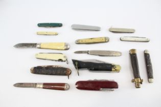 15 x Vintage Assorted Pocket KNIVES Inc Smokers Knives, Pen Knives Etc 567936