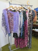 New ladies clothes dresses and tops 8 items as per picture, size 14.