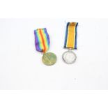 WW1 Medal Pair Named 139582 GNS A.J. Rayner R.A 568119