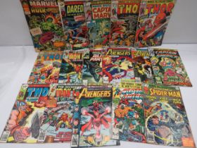 16 Marvel Comics ,, 1980's era. See photos.