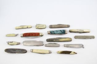 15 x Vintage Assorted Pocket KNIVES Inc Smokers Knives, Pen Knives Etc 567978