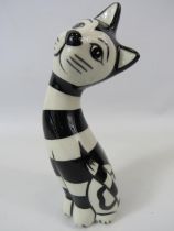 Lorna Bailey Humbug the cat. Approx 7" tall.