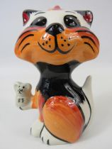 Lorna Bailey Cat Mouser. Appprox 5 1/4" tall.