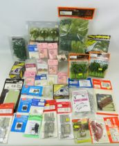 Selection of Packeted and unused Trackside accessories for 'O' 'N' & OO Gauge. See photos.