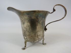 Sterling silver cream jug Birmingham 1931 Adie bros, 72 grams