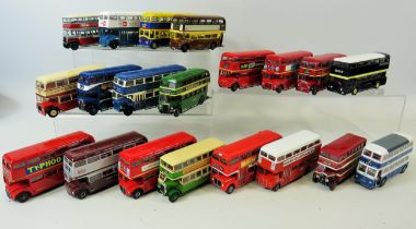 20 Die cast model Busses, Some by Corgi etc. No boxes. All in Ex Display condition (not playworn).