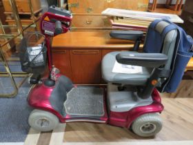 Sterling Sapphire Electric Mobility Scooter with Recharger and basket. See photos.   S2