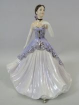 Coalport figurine The Gem collection Diamond Limited edition No 294/1500. Approx 9" tall and comes