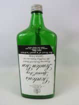 Large Optics Gordons Gin 2 litre bottle with a handle.