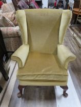 Stylish mid 20th Century High backed wing chair by Parker Knoll. Very good condition. See photos.