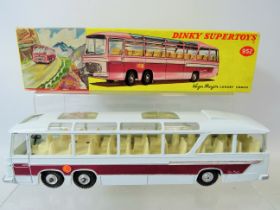 Vintage Dinky Supertoys Model 952, Vega Major Luxury Coach, Excellent condition but battery cover m