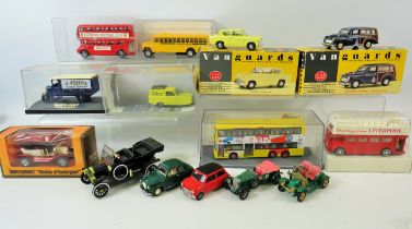 Selection of assorted Die Cast Models by Corgi, Matchbox, Vanguard etc. See photos.